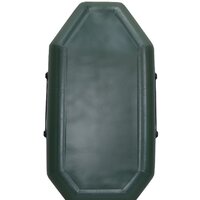 Гребная лодка Муссон S-190 с гребками (зеленый) - Изображение №2 — Chaika Market