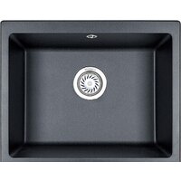 Кухонная мойка Granula GR-5551 (шварц) - Изображение №1 — Chaika Market