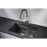 Кухонная мойка Granula KS-7304 (черный) - Изображение №2 — Chaika Market