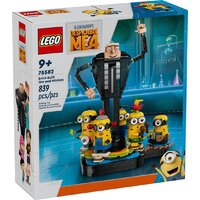 Конструктор LEGO Despicable Me 4 75582 Грю и миньоны — Chaika Market