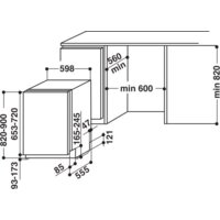 Встраиваемая посудомоечная машина Whirlpool WIC 3C26 F - Изображение №3 — Chaika Market
