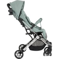 Коляска прогулочная «книга» Farfello Comfy Go Comfort CG-103 (зеленый/серебристый) - Изображение №4 — Chaika Market
