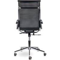 Офисное кресло Brabix Premium Net EX-533 (хром/сетка черная) - Изображение №5 — Chaika Market