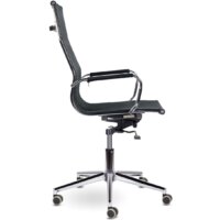 Офисное кресло Brabix Premium Net EX-533 (хром/сетка черная) - Изображение №4 — Chaika Market