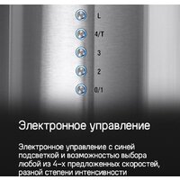 Кухонная вытяжка MAUNFELD Lee Wall 39 (черный) - Изображение №18 — Chaika Market