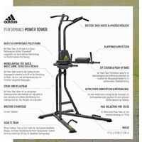 Турник с брусьями Adidas ADBE-10229 - Изображение №5 — Chaika Market