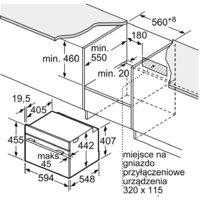 Электрический духовой шкаф Siemens iQ700 CM724G1B1 - Изображение №9 — Chaika Market