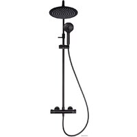 Душевая система  Rubineta Olo BK + Thermo-15 BK 625038 — Chaika Market