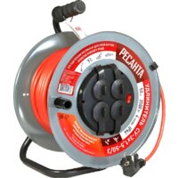 Удлинитель на катушке Ресанта СУ-3х1.5-50/3 — Chaika Market