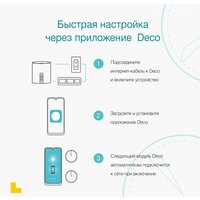 Wi-Fi роутер TP-Link Deco X55 (3 шт) - Изображение №4 — Chaika Market