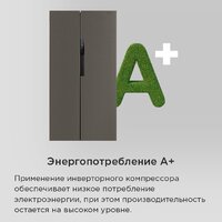 Холодильник side by side MAUNFELD MFF191NFSB - Изображение №23 — Chaika Market