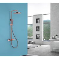 Душевая система  Abber Wasser Kreis AF8160RG (розовое золото) - Изображение №2 — Chaika Market