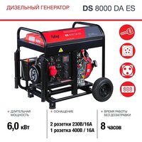 Дизельный генератор Fubag DS 8000 DA ES - Изображение №6 — Chaika Market