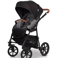 Универсальная коляска Riko Basic Bella Lux (3 в 1, 01/темно-серый) - Изображение №3 — Chaika Market