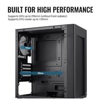 Корпус AeroCool Hexform-G-BK-v2 - Изображение №8 — Chaika Market