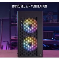 Корпус AeroCool Hexform-G-BK-v2 - Изображение №4 — Chaika Market