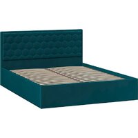 Кровать Трия Порто универсальная 1600 (велюр Confetti Izumrud) - Изображение №2 — Chaika Market