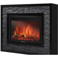 Портал Firelight Loft 30 (камень черный/черная эмаль) - Изображение №2 — Chaika Market