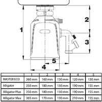 Измельчитель пищевых отходов Bort Alligator Max - Изображение №5 — Chaika Market