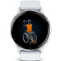 Умные часы Garmin Venu 3 (белый, с силиконовым ремешком) - Изображение №3 — Chaika Market