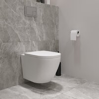 Унитаз подвесной Lauter Vortex 2110830 + TECE Kit 9400412 с кнопкой (хром) - Изображение №11 — Chaika Market