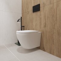 Унитаз подвесной Lauter Vortex 2110830 + TECE Kit 9400412 с кнопкой (хром) - Изображение №16 — Chaika Market