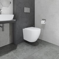 Унитаз подвесной Lauter Vortex 2110830 + TECE Kit 9400412 с кнопкой (хром) - Изображение №18 — Chaika Market