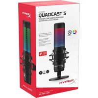 Проводной микрофон HyperX QuadCast S (черный) - Изображение №8 — Chaika Market