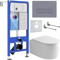 Унитаз подвесной Roxen StounFix Dual Fresh 968226 — Chaika Market
