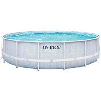 Каркасный бассейн Intex Prism Frame Chevron 26746 (488х122) — Chaika Market