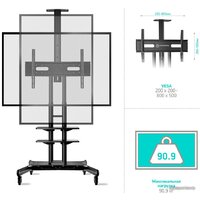 Стойка для телевизора Onkron TS1881 (черный) - Изображение №7 — Chaika Market