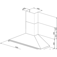 Кухонная вытяжка Smeg KD150HXE - Изображение №2 — Chaika Market