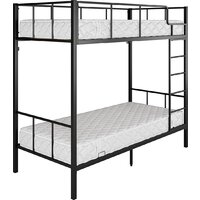 Двухъярусная кровать Князев Мебель Дебора 1 ДБ1.90.200.Ч (черный муар) — Chaika Market