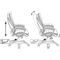 Офисное кресло Бюрократ T-9950LT (черный) - Изображение №5 — Chaika Market