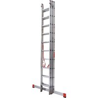 Лестница-стремянка Новая высота NV 323 трёхсекционная профессиональная 3x10 ступеней - Изображение №5 — Chaika Market