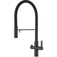 Смеситель ZorG Soifos Premium Brass (черный) — Chaika Market