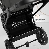 Универсальная коляска Sweet Baby Porto 2в1 (темно-серый) - Изображение №13 — Chaika Market