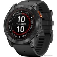Умные часы Garmin Fenix 7 Pro Solar (сланцево-серый/черный) — Chaika Market