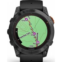 Умные часы Garmin Fenix 7 Pro Solar (сланцево-серый/черный) - Изображение №4 — Chaika Market