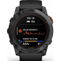 Умные часы Garmin Fenix 7 Pro Solar (сланцево-серый/черный) - Изображение №2 — Chaika Market