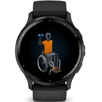 Умные часы Garmin Venu 3 (черный, с силиконовым ремешком) - Изображение №5 — Chaika Market