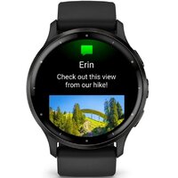 Умные часы Garmin Venu 3 (черный, с силиконовым ремешком) - Изображение №3 — Chaika Market
