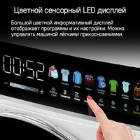 Стирально-сушильная машина MAUNFELD MFWD1295WH05 - Изображение №19 — Chaika Market