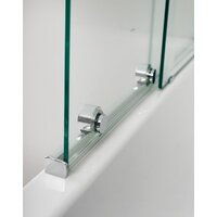 Стеклянная шторка для ванны Cezares Stream-VFS-11-90/150-C-Cr - Изображение №2 — Chaika Market