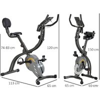 Велотренажер DFC X-Bike HOMCOM B3386R - Изображение №7 — Chaika Market
