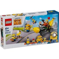 Конструктор LEGO Despicable Me 4 75580 Миньоны и машина-банан — Chaika Market