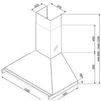 Кухонная вытяжка Smeg KD100HXE - Изображение №3 — Chaika Market