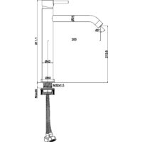 Смеситель Maxonor Pure Life PL1187-8 - Изображение №5 — Chaika Market
