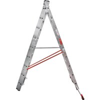 Лестница-стремянка Новая высота NV 323 трёхсекционная профессиональная 3x9 ступеней - Изображение №4 — Chaika Market