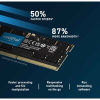 Оперативная память Crucial 16ГБ DDR5 SODIMM 5600МГц CT16G56C46S5 - Изображение №4 — Chaika Market